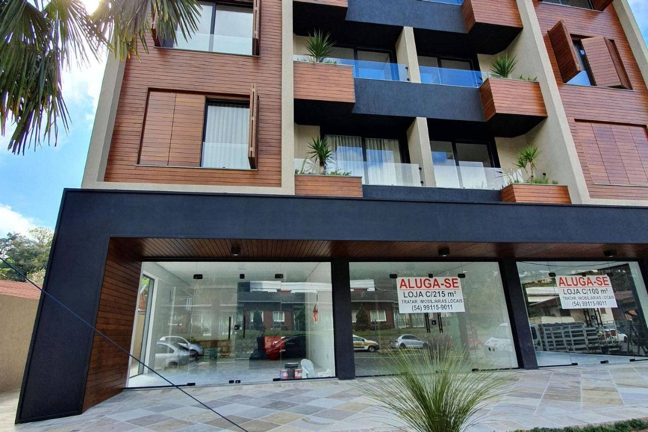 Apto de Luxo Centro de Gramado, 2 Suítes, Mobiliado e Equipado (201) Exterior foto