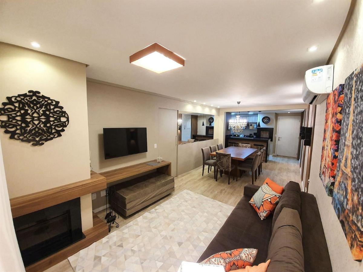 Apto de Luxo Centro de Gramado, 2 Suítes, Mobiliado e Equipado (201) Exterior foto