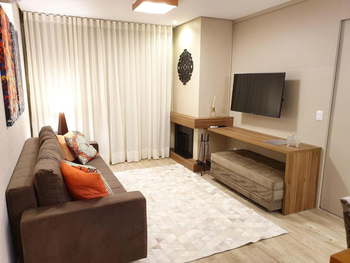 Apto de Luxo Centro de Gramado, 2 Suítes, Mobiliado e Equipado (201) Exterior foto