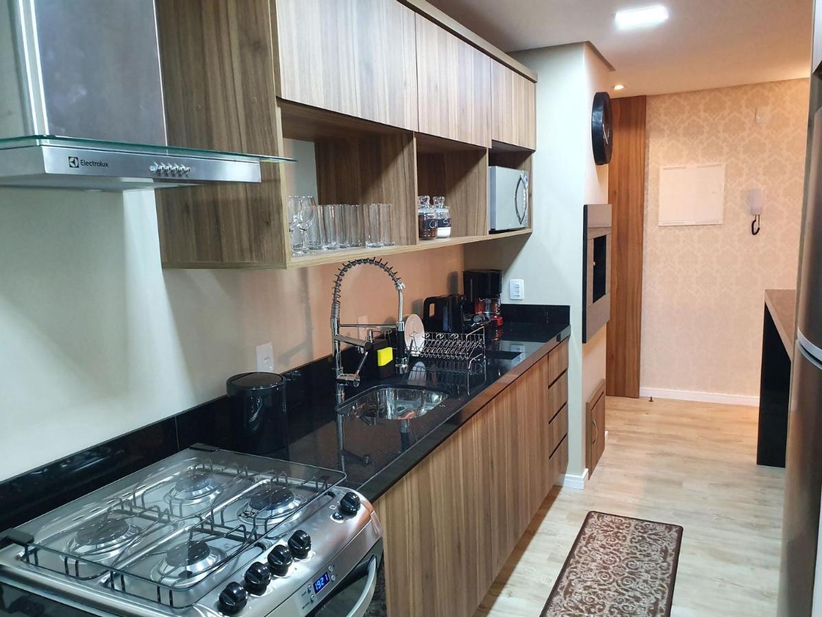 Apto de Luxo Centro de Gramado, 2 Suítes, Mobiliado e Equipado (201) Exterior foto