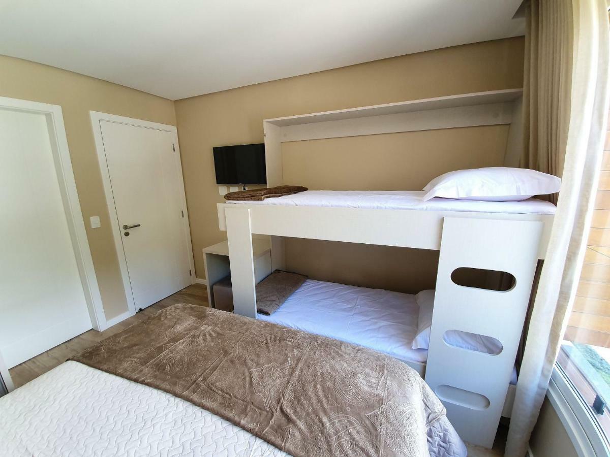Apto de Luxo Centro de Gramado, 2 Suítes, Mobiliado e Equipado (201) Exterior foto