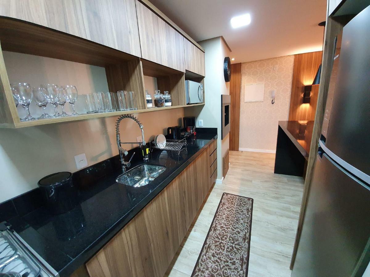 Apto de Luxo Centro de Gramado, 2 Suítes, Mobiliado e Equipado (201) Exterior foto