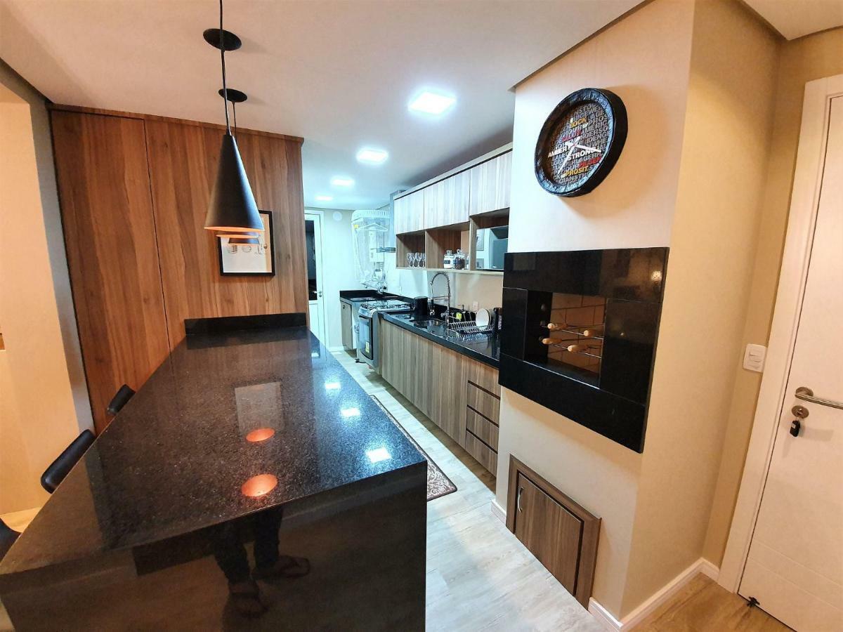 Apto de Luxo Centro de Gramado, 2 Suítes, Mobiliado e Equipado (201) Exterior foto