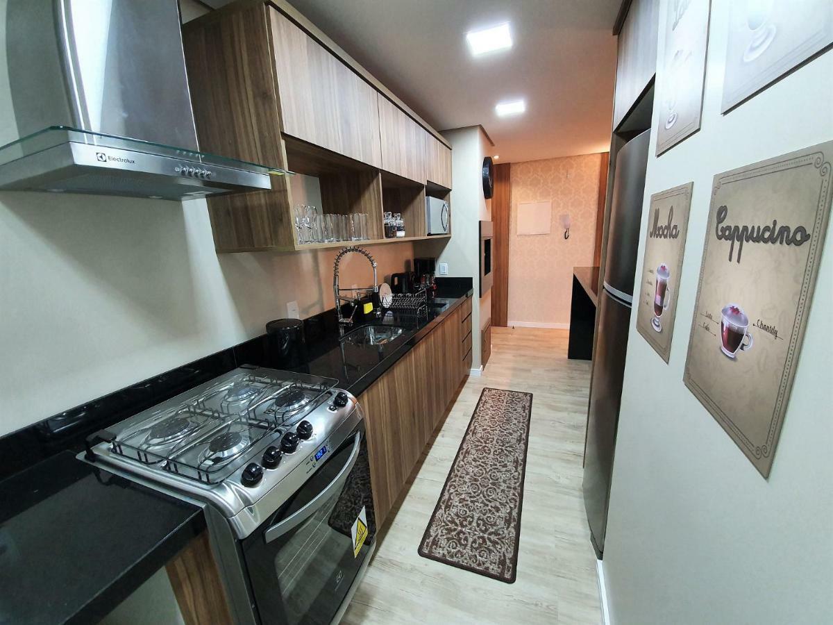 Apto de Luxo Centro de Gramado, 2 Suítes, Mobiliado e Equipado (201) Exterior foto